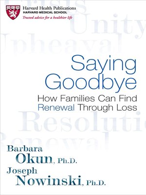 cover image of Saying Goodbye